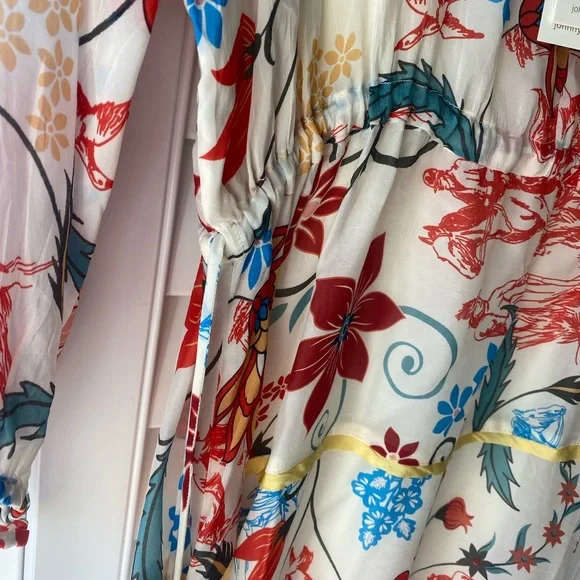 NWT Johnny Was - Els Floral Midi A-Line Dress - XL - Picture 7 of 7